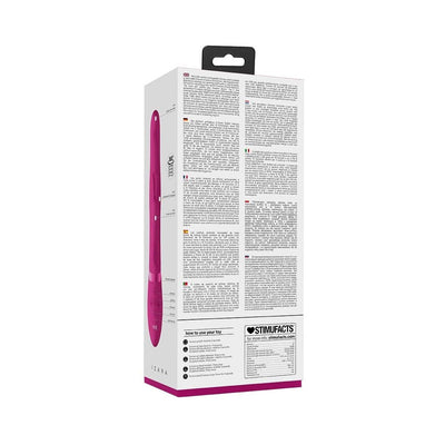 Packaging box of Vive Izara Rotating Beads Rabbit vibrator showing product image and multilingual instructions.