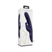 Packaging box of Vive Mika rechargeable triple motor vibrating rabbit in dark purple with control buttons visible