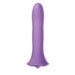 Small purple Wet for Her Fusion Dil clitoral stimulator with smooth silicone finish and ergonomic base design.