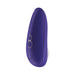 Womanizer Starlet 3 clitoral stimulator in violet with ergonomic design and control buttons on front.