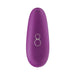 Purple Womanizer Starlet 3 clitoral stimulator with ergonomic design and plus/minus control buttons.