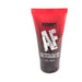 Tube of Yummy AF strawberry flavored oral pleasure gel with red and black gradient packaging.