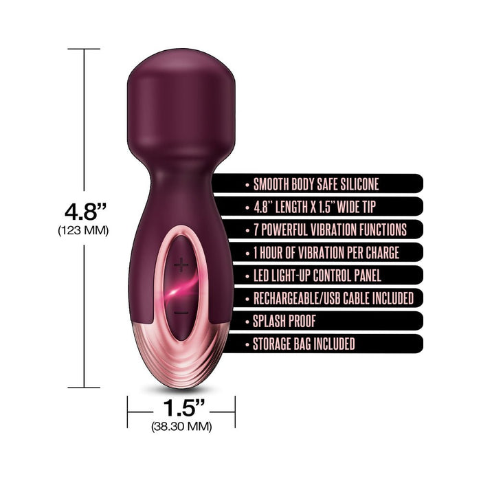 Zola Rechargeable Silicone Mini Wand - SexToy.com