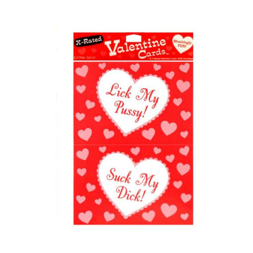 10 X-Rated Valentine Cards with Envelopes - SexToy.com
