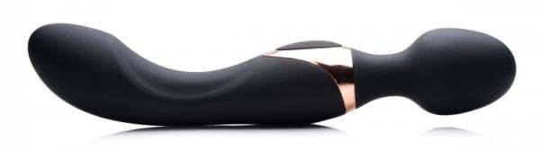 10X Dual Duchess 2 in1 Silicone Massager Black | SexToy.com