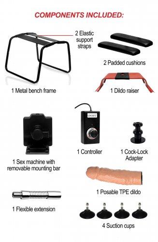 4 In 1 Banging Bench With Sex Machine | SexToy.com