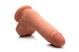 7 Inches Ultra Real Dual Layer Dildo Beige | SexToy.com