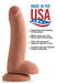 8 Inches Ultra Real Dual Layer Suction Cup Dildo Tan | SexToy.com