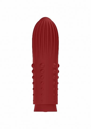 Elegance Lush Turbo Rechargeable Bullet Vibrator Red | SexToy.com