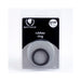 Spartacus black rubber ring in clear packaging with size 1 1/4 inch label on black and gray card background