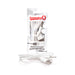 Screaming O ReCharge white USB charging cable with 3.5mm plug in clear retail packaging on white background.