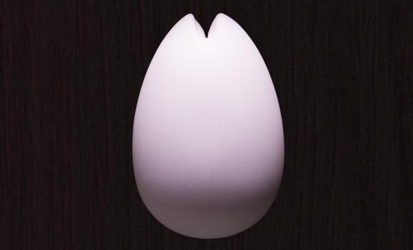 Pink Tenga Iroha Sakura massager with smooth, soft-touch silicone and a unique indented tip design.