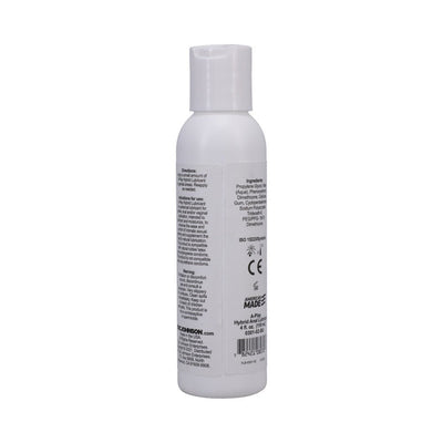4 oz white bottle of A Play Hybrid Anal Lubricant with detailed product and ingredient labels visible