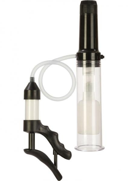 ACCOMODATOR PERSONAL EXERCISE PUMP VIBRATING MULTISPEED7.5 INCH CLEAR | SexToy.com