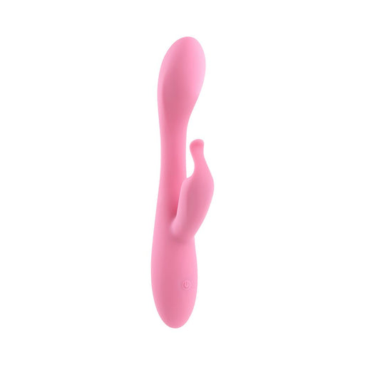 Adam & Eve - Eve's Rechargeable Slimline Rabbit Silicone Pink - SexToy.com