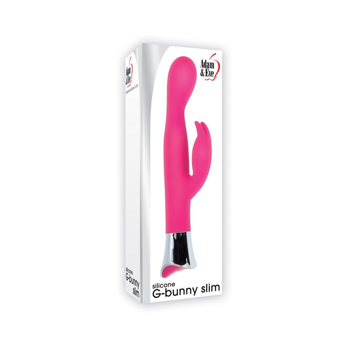 Adam & Eve Silicone G-bunny Slim Pink - SexToy.com