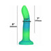 Addiction Rave Dong 8 In. G.I.T.D. Blue | SexToy.com