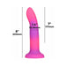 Addiction Rave Dong 8 In. G.I.T.D. Pink - SexToy.com