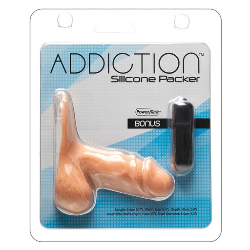 Addiction Silicone Packer Dong Beige - SexToy.com