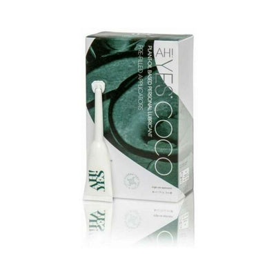 Ah! Yes Coco Plant-oil Based Personal Lubricant Applicators 6-pack 0.17 Oz. - SexToy.com