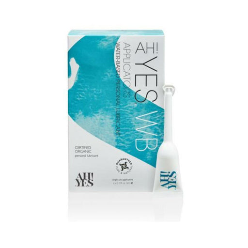 Ah! Yes Wb Water-based Personal Lubricant Applicators 6-pack 0.17 Oz. - SexToy.com
