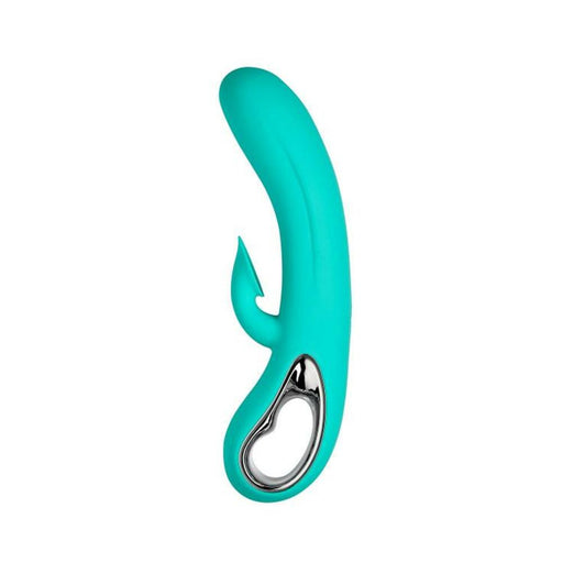 Air Touch II Teal Dual Function Clitoral Suction Vibrator - SexToy.com