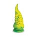 Yellow and green silicone tentacle-shaped creature dildo with suction cup base from Alien Nation Octopod collection.