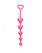 All Heart Silicone Anal Beads | SexToy.com