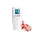 Aloe Cadabra 2.5oz peppermint personal moisturizer tube with peppermint candies on white background.