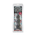 American Bombshell B7 Tango triple ripple design insertable toy in black with flat base, packaged in clear plastic box.