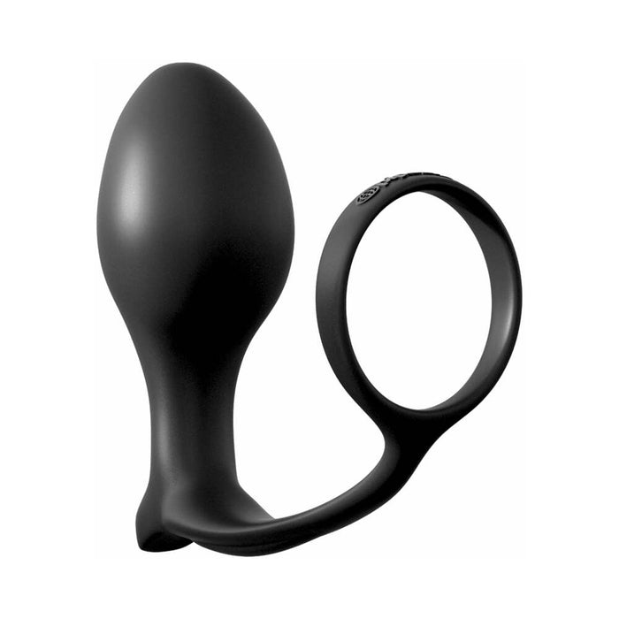 Anal Fantasy Collection Ass-Gasm Cock Ring, Advanced Butt Plug - SexToy.com