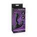 Packaging of Anal Fantasy Elite Collection Ultimate P Spot Stimulator in black silicone with ergonomic design and USB rechargeable features.