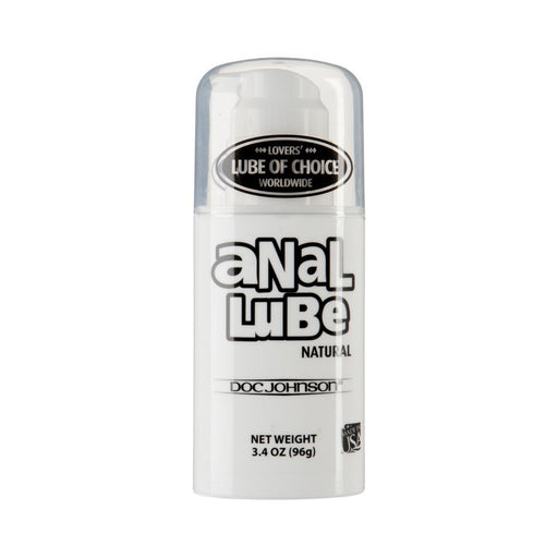 Anal Lube Natural 3.4oz Airless Pump - SexToy.com