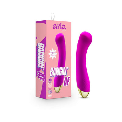 Aria Bangin' Af G-spot Vibrator Purple - SexToy.com