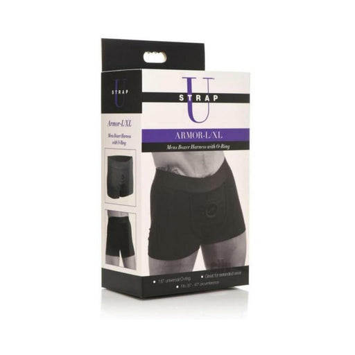 Armor Mens Boxer Harness With O-ring - Lxl - SexToy.com
