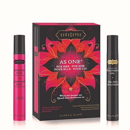 As One For Her For Him 2 Intimate Gels 12ml | SexToy.com