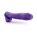 Au Naturel Bold Daddy Dildo 14 In. Purple - SexToy.com
