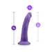 Purple 7.5-inch realistic dildo with 1.5-inch width and suction cup base, showing 7-inch insertable length.