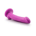 Violet Avant D9 Ergo MINI silicone toy with curved design and suction cup base on white background