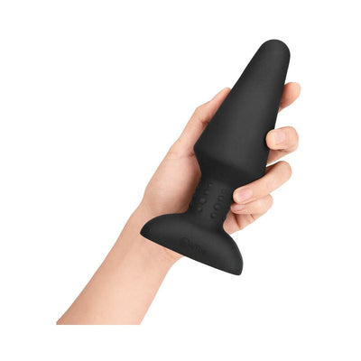 Rimming XL Rotating Remote Control Butt Plug, Black Rimming XL Rotating Remote Control Butt Plug, Black