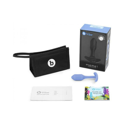 b-Vibe Snug Plug 1 Violet | SexToy.com