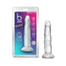 B Yours Diamond Crystal 7 In. Realistic Dildo Clear - SexToy.com