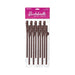 Pack of 10 brown novelty straws with playful adult-themed design, perfect for bachelorette party favors.
