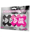 Bad Girl X Pasties 2 Pairs 1 Black, 1 Pink | SexToy.com
