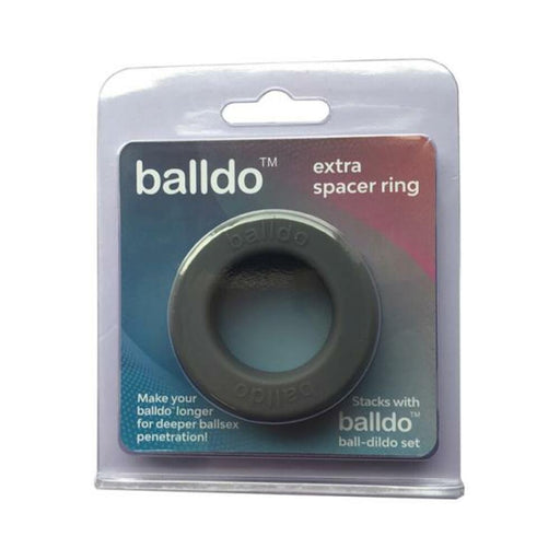 Balldo Single Spacer Ring Steel Grey - SexToy.com