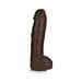 Bam Huge Realistic Cock 13 Inch - Brown - SexToy.com