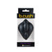 Black b.cush silicone dildo base stimulation cushion in clear retail packaging by Banana Pants.