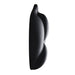 Black B.Cush by Banana Pants with a double-bump design made of soft, squishy silicone for comfortable stimulation.