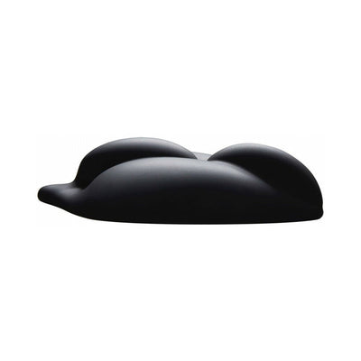 Black B.Cush by Banana Pants with a smooth, double-bump design for comfortable dildo base stimulation.