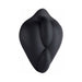 Black B.Cush by Banana Pants with a double-bump design for comfortable base stimulation and versatile use.
